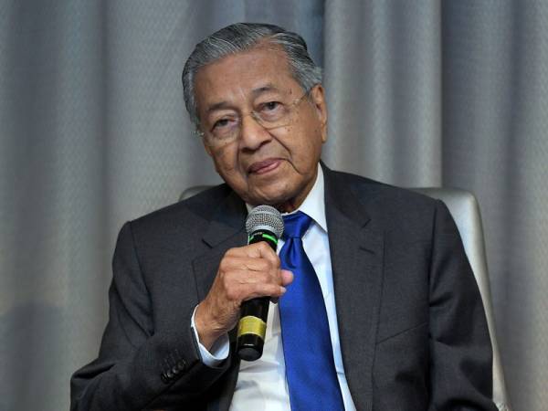Tun Dr Mahathir Mohamad - Foto Bernama