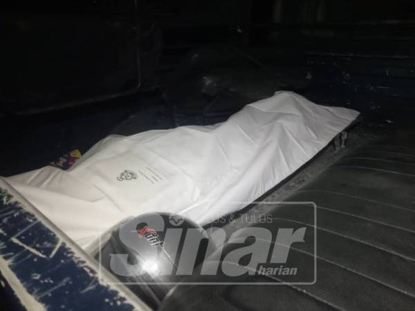 Mangsa maut di tempat kejadian.