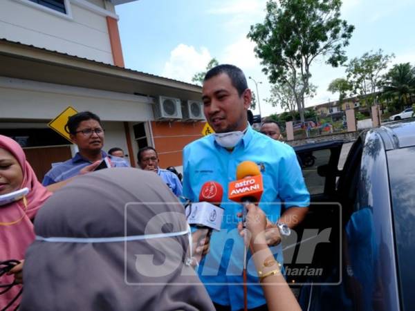 Dr Sahruddin ketika ditemui media.