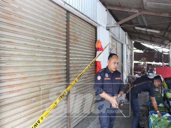 Kedai milik warga asing yang disita