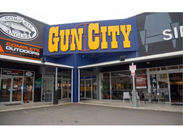 Kedai senjata api Gun City di Christchurch. - Foto AFP