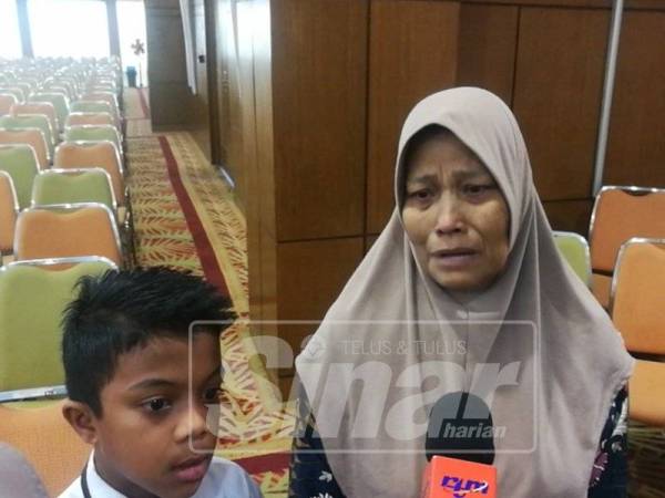 Harison bersama Saiful Fikri.