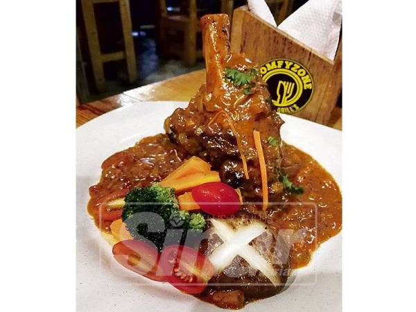 Lamb Shank Steak.
