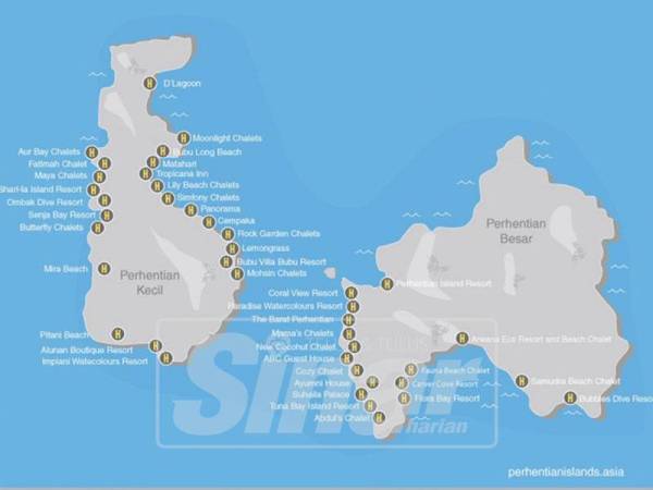 Peta perhentian 