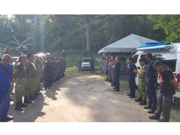 Operasi pencarian Mohammad Ashraf turut melibatkan PDRM dan pelbagai agensi lain.