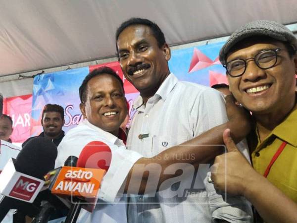 Tanggam hadir pada kempen pertama Streram dalam majlis Santai Media Bersama Penduduk Sendayan di Bilik Gerakan Sendayan di sini, hari ini.