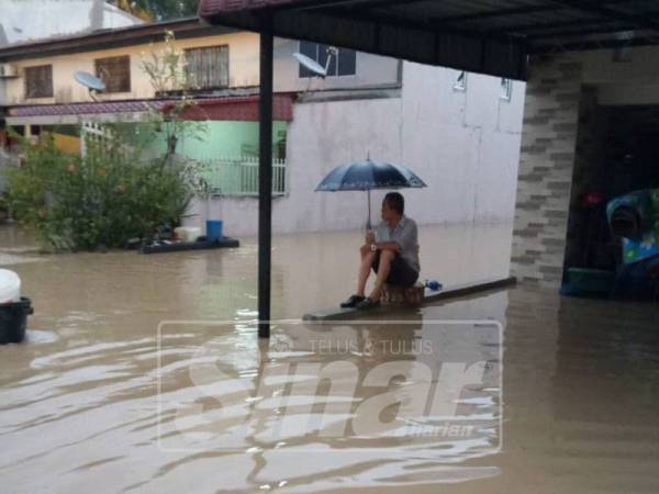 Banjir serdang Sungai Meluap,