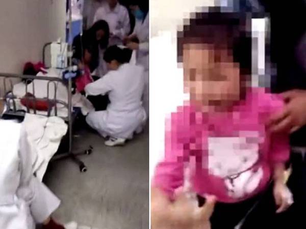 Kanak-kanak di tadika terbabit dikejarkan ke hospital selepas menunjukkan simptom muntah-muntah dan pengsan. 