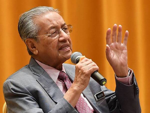 Tun Dr Mahathir Mohamad - Foto Bernama
