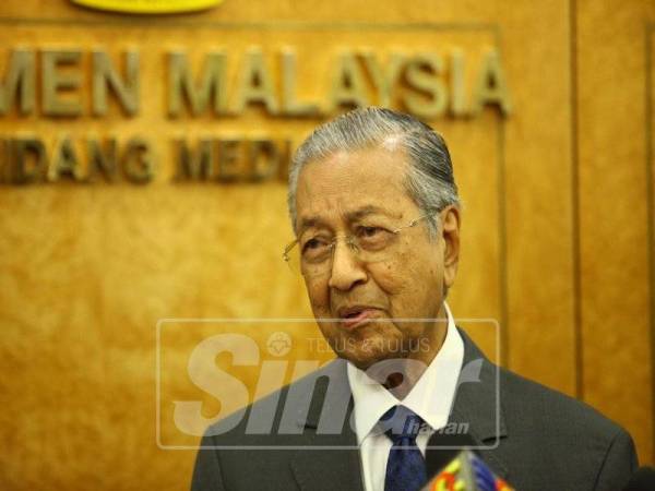 Dr Mahathir Mohamad -Foto Sinar Harian Zahid Izzani 