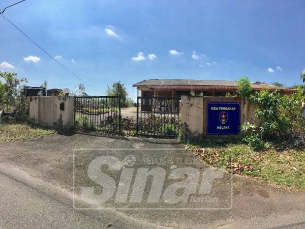 Keadaan Kem Pengakap Negeri Melaka yang daif.