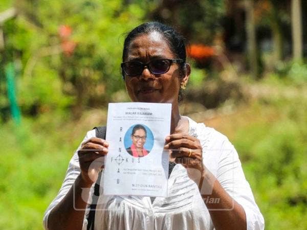 Calon Bebas PRK DUN Rantau, Malarvizhi Rajaram -Foto Sinar Harian/ADAM AMIR HAMZAH