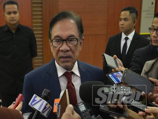 Anwar Ibrahim - Foto Sinar Harian Sharifudin Abdul Rahim
