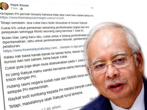 Ph Mungkir Janji Perkenal Cukai Baharu Najib