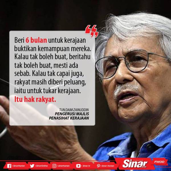 QUOTES TUN DAIM
