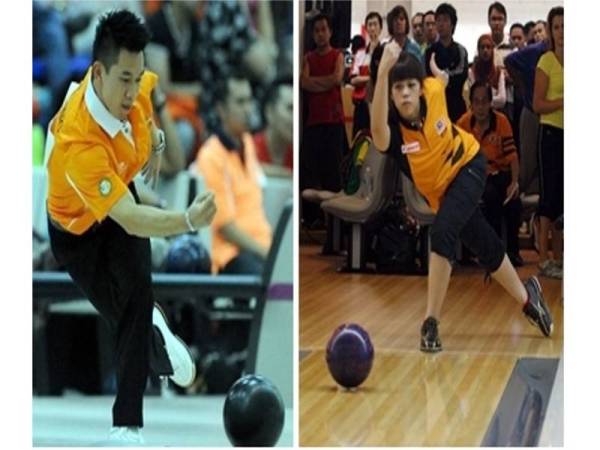 Adrian Ang dan Siti Safiyah Amirah Abdul Rahman. - Gambar Fail Bernama