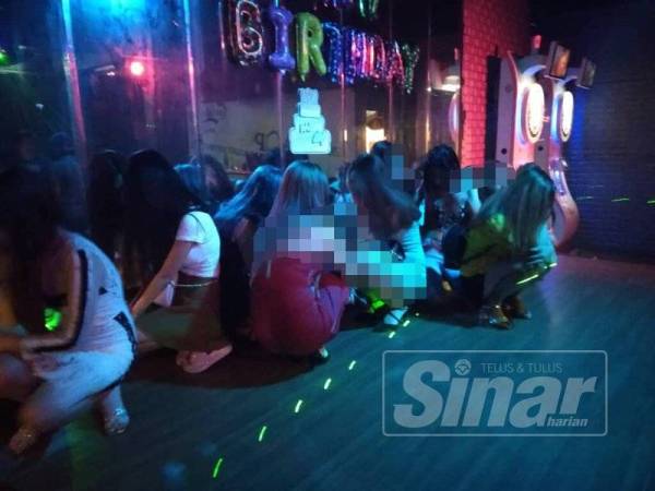 Antara warga asing yang ditahan dalam Operasi Bersepadu di sekitar Shah Alam dan Klang.