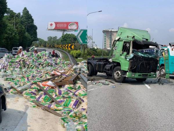 Keadaan di lokasi kejadian. - Foto ihsan polis