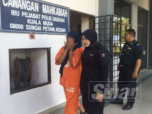 Turut ditahan, wanita dipercayai kekasih suspek.