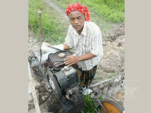 Ismail hampir hilang tiga jari kanan selepas 'dimamah' Back Work Pump (pam bewok).