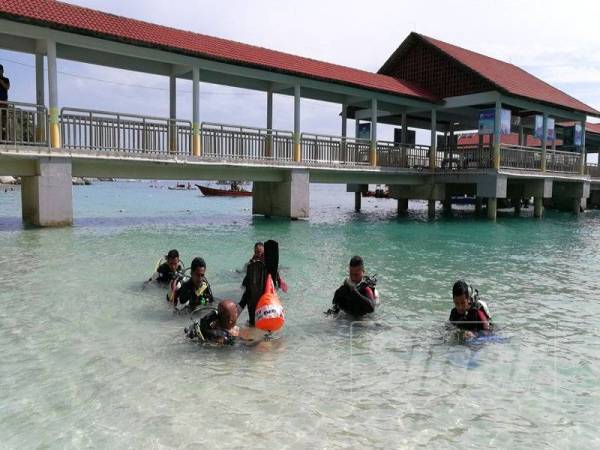 Anggota PPDA sedang menjalani latihan.