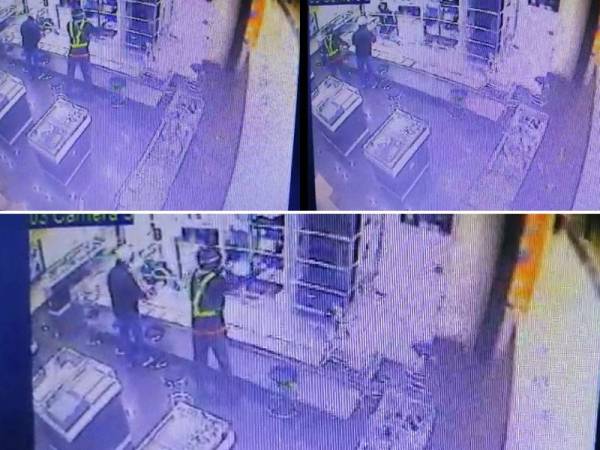 Rakaman tular di media sosial sejak malam tadi. 