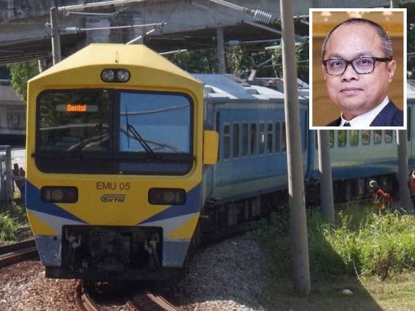 17 kematian direkod akibat dirempuh tren tahun lalu. Gambar kecil: Ahmad ‘Asri Khalbi