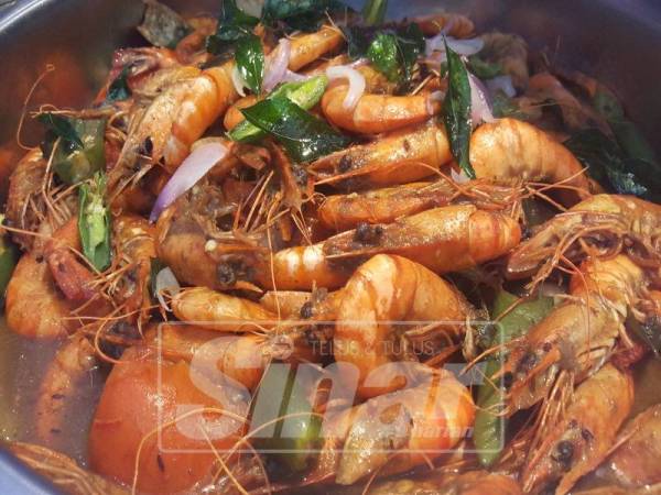 Masakan udang yang menyelerakan
