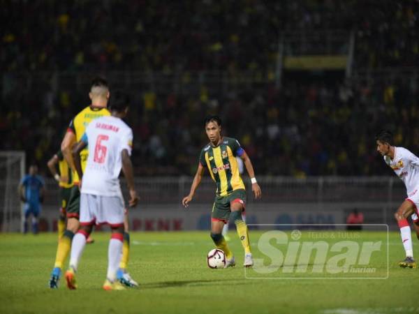 Baddrol (tengah) memastikan Kedah tidak berputih mata. - Foto: AHMAD ZAKI OSMAN