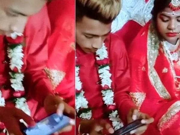 Seorang pengantin lelaki dari India yang leka bermain PUBG tidak mengendahkan majlis perkahwinannya sendiri.