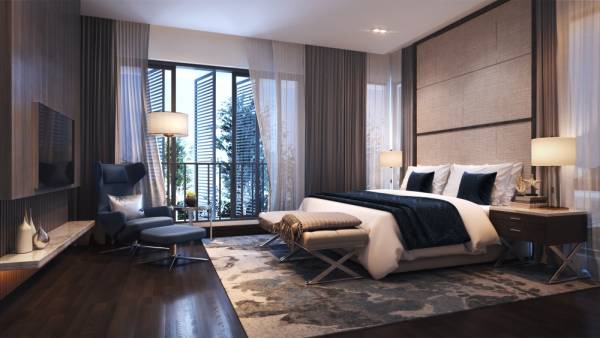 
Ruang bilik tidur Reesia sangat mendamaikan.