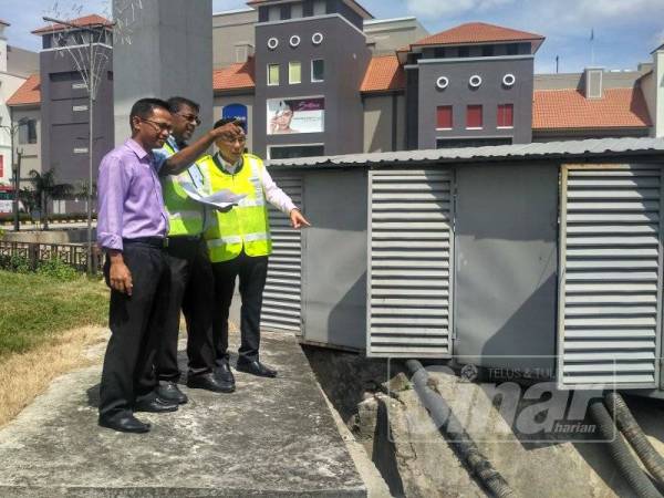 Rumah pam di hadapan IOI Mall hanya mampu menyedut 20 peratus air sewaktu hujan dan bersifat sementara.