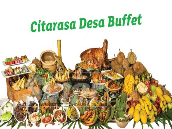 Konsep Cita Rasa Desa memberi kelainan pada bufet di Hotel Holiday Inn Kuala Lumpur kali ini.