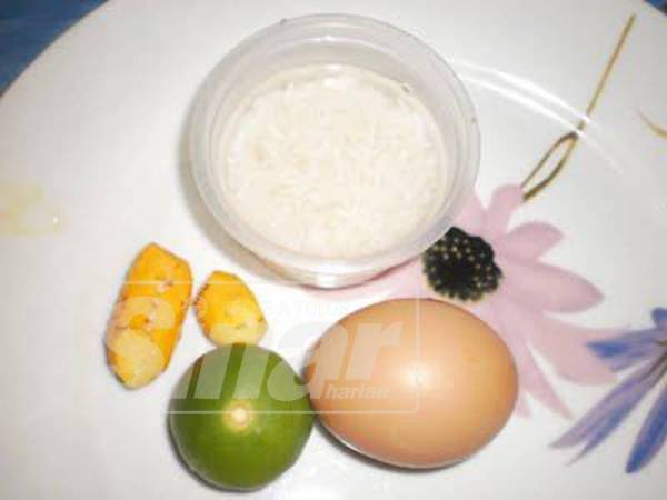 Campuran empat bahan yang boleh menghilangkan jeragat anda.