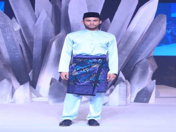 Baju Melayu Powder Blue