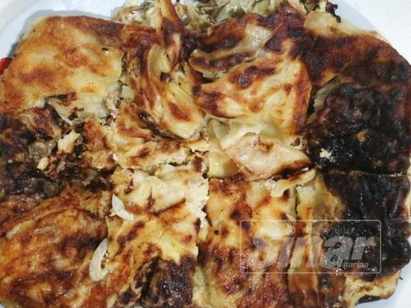 Murtabak istimewa Pok Lan cecah berat satu kilogram.