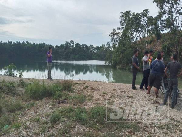 Lokasi kuari mangsa ditemui lemas.