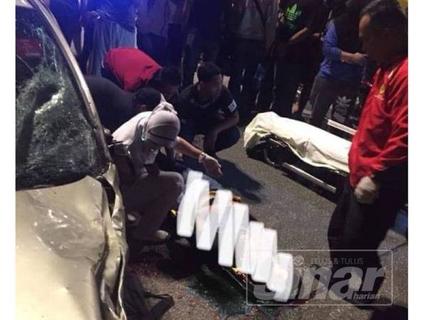 Mangsa yang cedera dibawa ke Hospital Kuala Lumpur untuk mendapatkan rawatan.