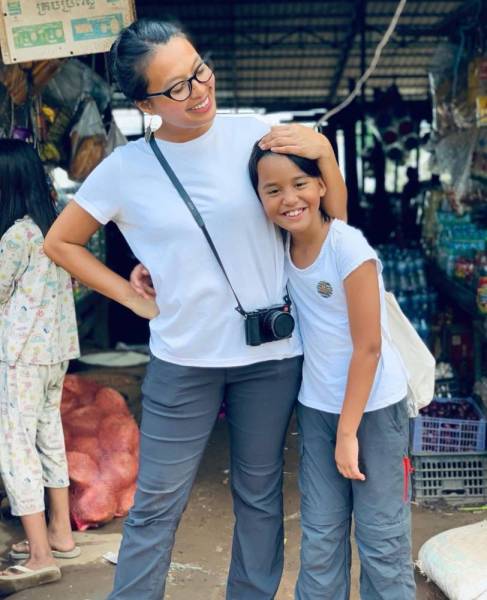 Hubungan mesra antara Nabila dan anaknya Keisha. 