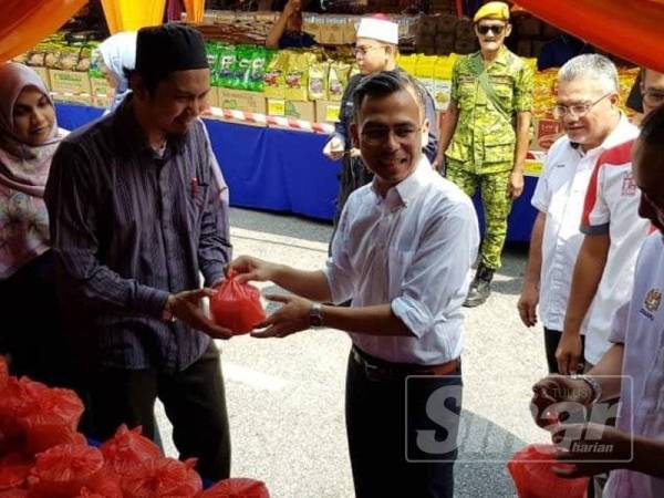 Edaran bubur lambuk disampaikan Fahmi.