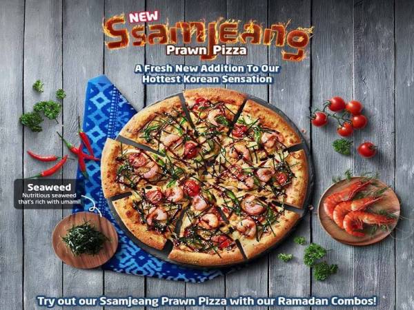 Rasai Piza Ssamjeang dengan sentuhan drama Korea yang pasti membuatkan anda tidak akan lupa kelazatannya.