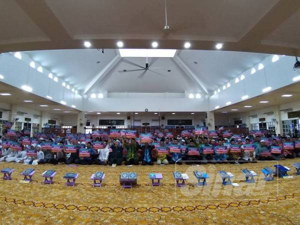 Lebih 500 peserta menyertai World #QuranHour peringkat Pulau Pinang.