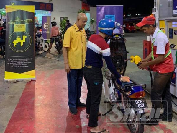 Che Ibrahim turut serta dalam program berkenaan.