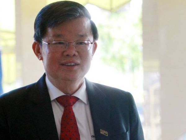 Ketua Menteri Pulau Pinang, Chow Kon Yeow