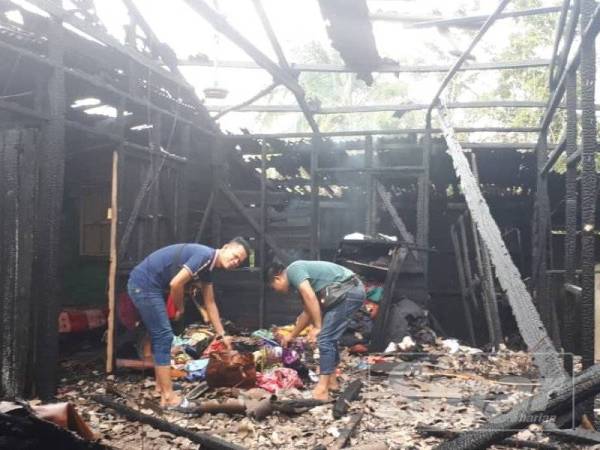 Rumah ini menjadi tempat Mohd Rafiq dan kesemua adik beradiknyaembesar sejak 30 tahun lalu.