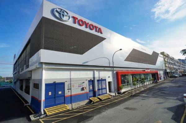 Toyota a ouvert une succursale 2s à Taman Petaling Utama