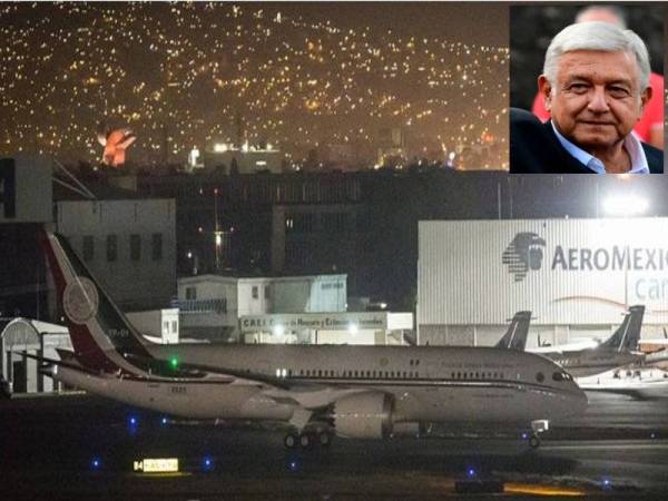 Harga jualan pesawat itu dianggarkan bernilai RM624 juta. Gambar kecil, Lopez Obrador.
