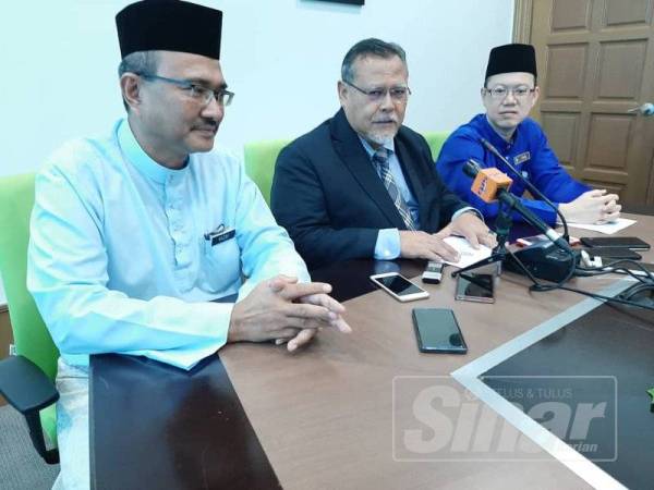 Aminolhuda ketika sidang media semalam.