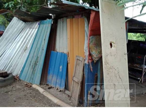 Sarang 'geng kunyit' di Kampung Batu 1.