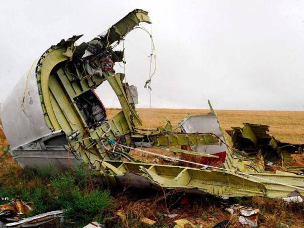 Penerbangan MH17 dari Armsterdam ke Kuala Lumpur itu ditembak jatuh pada 17 Julai 2014 di ruang udara timur Ukraine. - FOTO FAIL